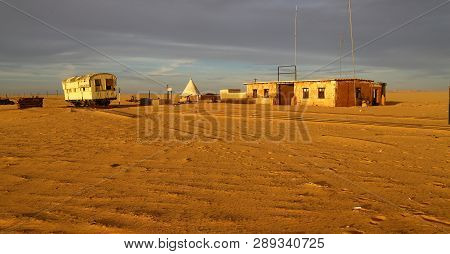 In The Desert The Old Station Six