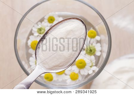 Collagen Protein Top View, Hydrolyzed Collagen