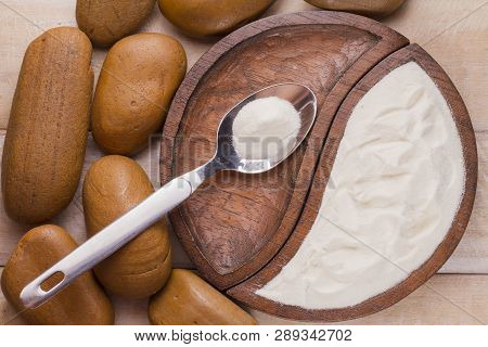 Collagen Protein Top View, Hydrolyzed Collagen