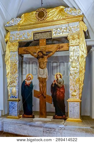 Interior Of The Resurrection Cathedral Of The New Jerusalem Monastery, Russia