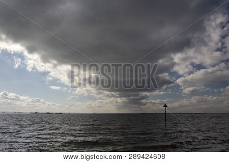 Storm Clouds Over Southend Pier, Southend-on-sea, Essex, England