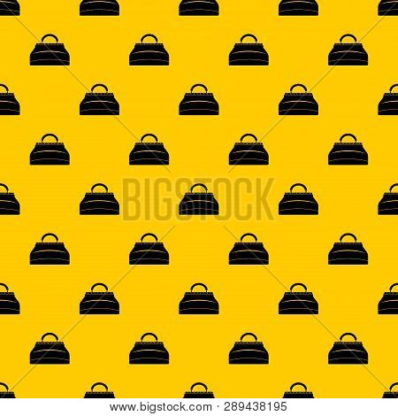 Carpetbag Pattern Seamless Vector Repeat Geometric Yellow For Any Design