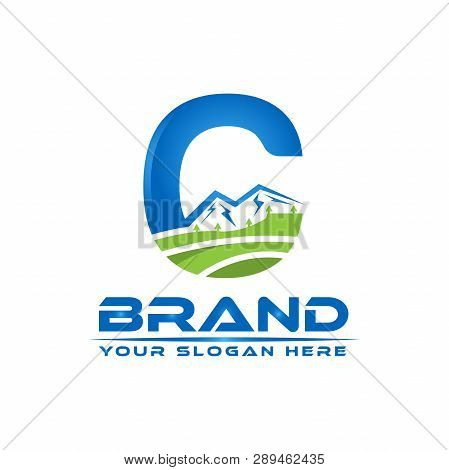 Letter C , Nature Logo Template. Eps File Available. See More Images Related