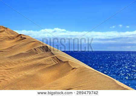 Maspalomas The Sand Dunes On Gran Canaria