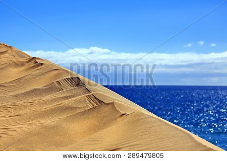 Maspalomas The Sand Dunes On Gran Canaria