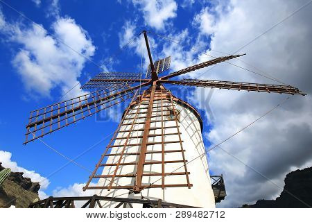 Windmill On Gran Canaria