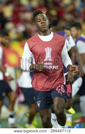 Rio, Brazil - March 13, 2019: Jhojan Julio Player In Match Between Flamengo (bra) And Ldu (ecu) By T
