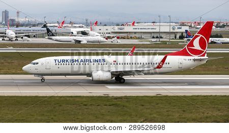 Airplane Takeoff From Airport