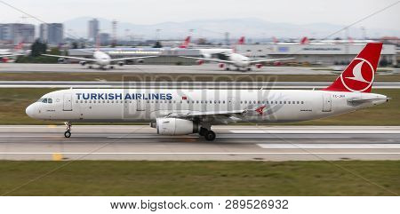 Airplane Takeoff From Airport