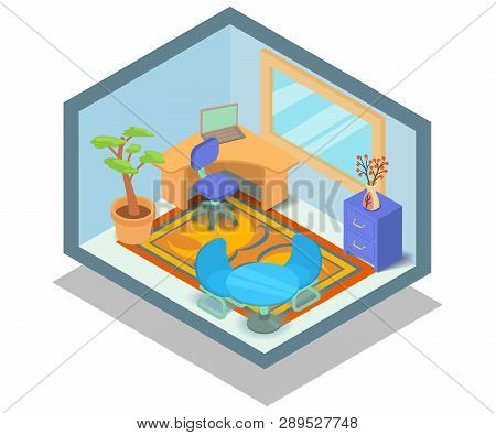 Agency Concept Banner. Isometric Banner Of Agency Vector Concept For Web, Giftcard And Postcard