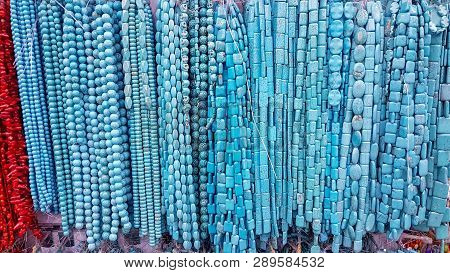 Traditional Turkish Rosary Tesbih And Colorful Bead