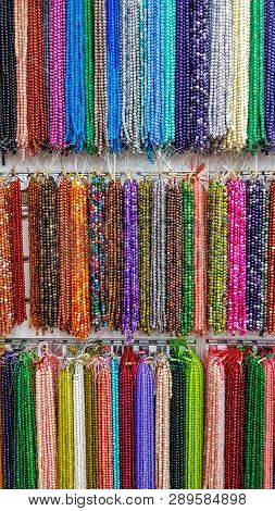 Traditional Turkish Rosary Tesbih And Colorful Bead