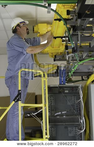 Telekomunikační přepínače pracovník kontroly Fiber Optic běh