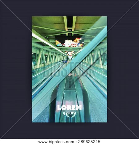Modern Style Flyer Or Cover Design For Your Business With Urban Theme - Applicable For Business Repo