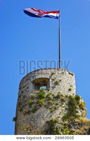 Gamle Fort i Split, Kroatien