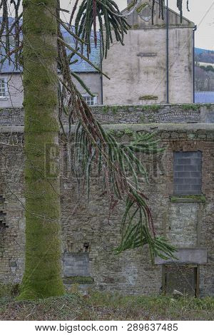 View Of Old Buildings. Glencree Centre. Wicklow, Ireland.