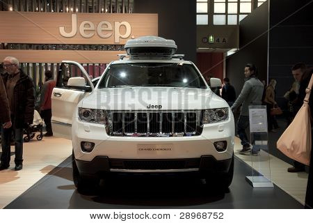 Bruxelles, Motor Expo Auto Jeep Grand Cherokee
