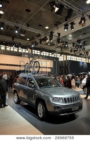 Brüksel, oto Motor Expo Jeep Compass