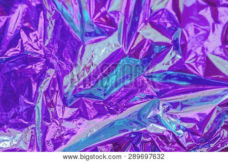 Bright Colored Holographic Background