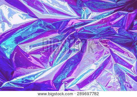 Bright Colored Holographic Background