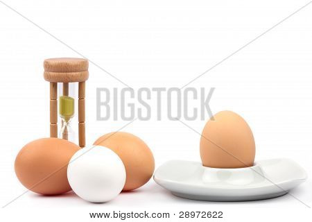Chicken eggs