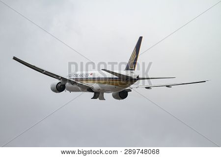 Airplane Takeoff From Airport
