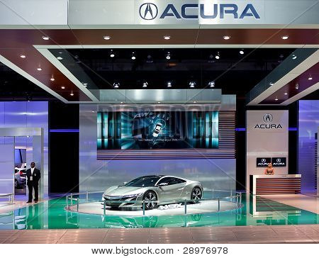 Acura Nsx Concept Display