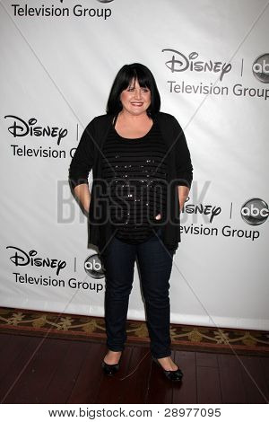 LOS ANGELES - Ocak 10: Tina Yothers ABC TCA parti kış 2012 Langham Huntington s gelir