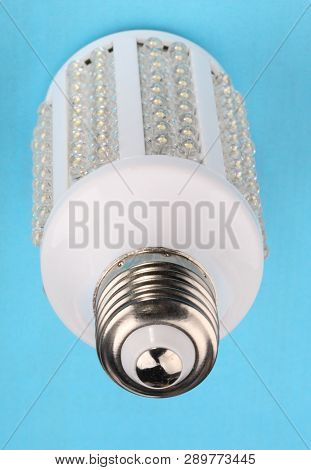 Led Tube Lamp At Dry Sunny Summer Day