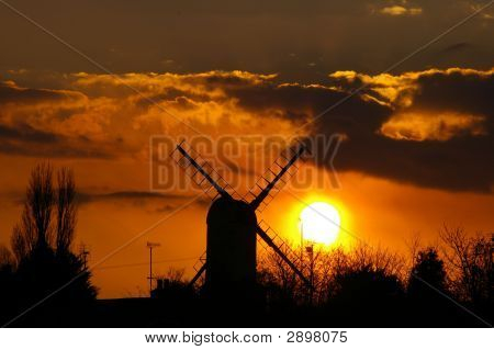 Toits de Ramsey au moulin