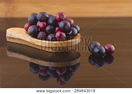 Fruit Of Wild Agaz (vaccinium Meridionale)
