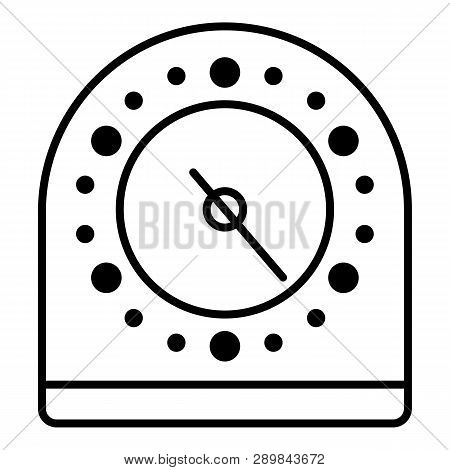 Old Timer Icon. Outline Old Timer Icon For Web Design Isolated On White Background