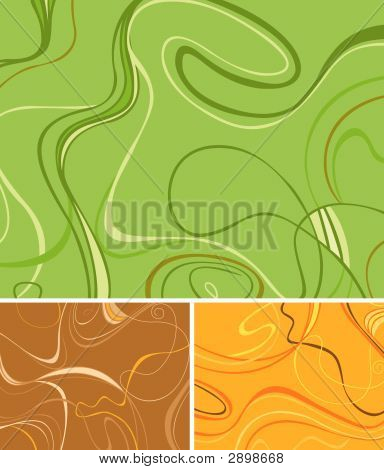 3 개의 소용돌이 배경