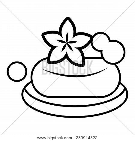 Eco Spa Soap Icon. Outline Illustration Of Eco Spa Soap Icon For Web Design Isolated On White Backgr
