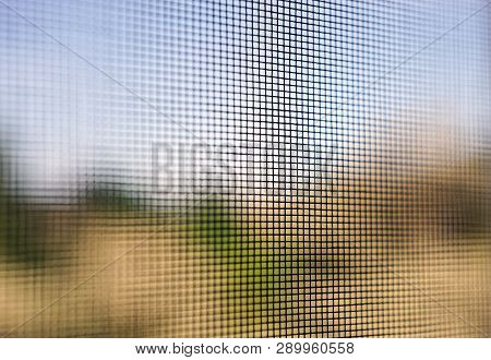 Door Mosquito Wire Screen Black Steel Net Protection From Small Insect Bug