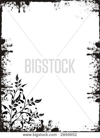 Sfondo Grunge in bianco e nero