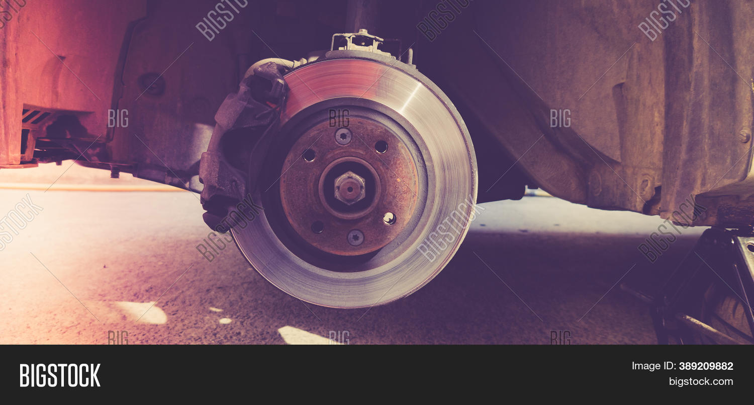 Photo Old Rusty Brake Image & Photo (Free Trial) | Bigstock