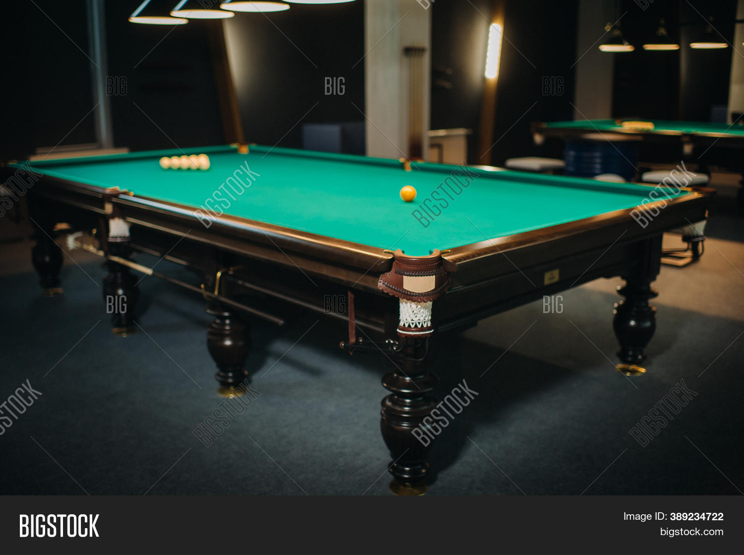 Billiard Table Green Image & Photo (Free Trial) Bigstock
