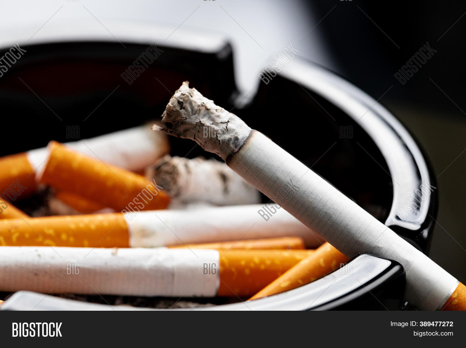 Burning Cigarette Image & Photo (Free Trial) Bigstock