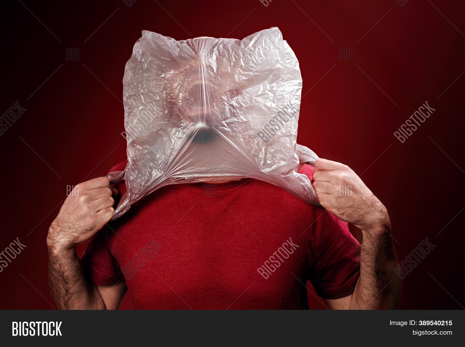Man Rips Off Plastic Image & Photo (Free Trial) Bigstock