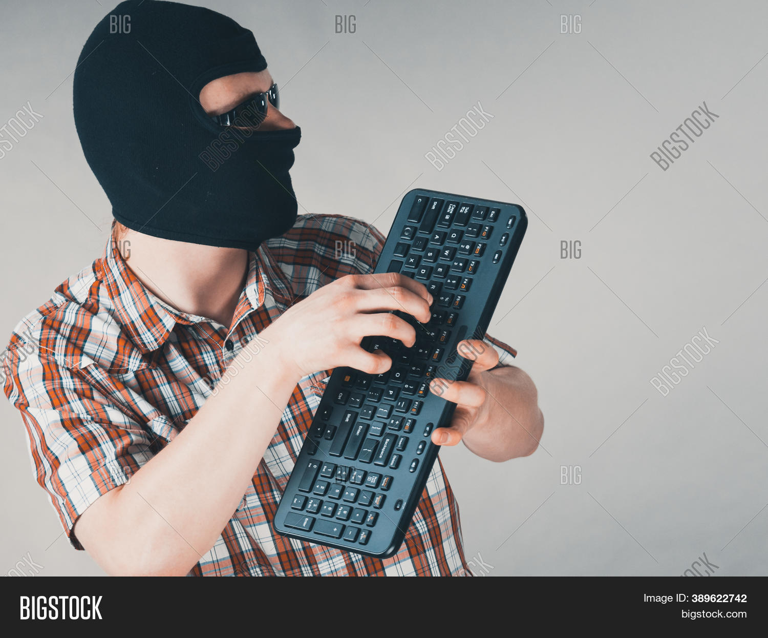 Crazy Hacker Man. Image & Photo (Free Trial) | Bigstock