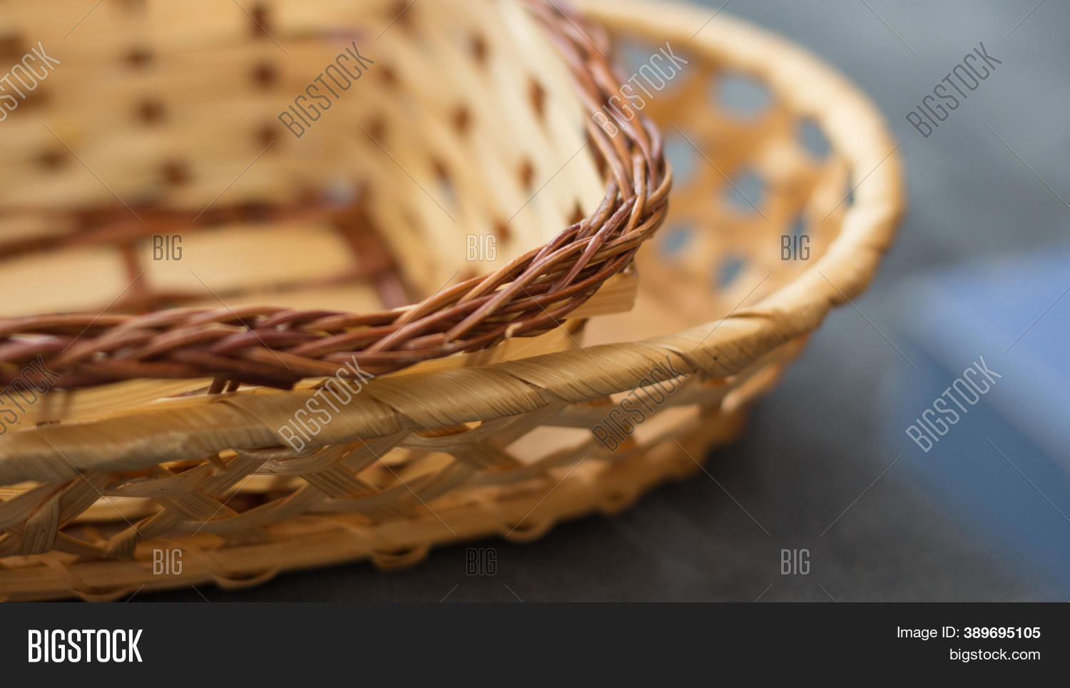 Set Wicker Baskets On Image & Photo (Free Trial) Bigstock