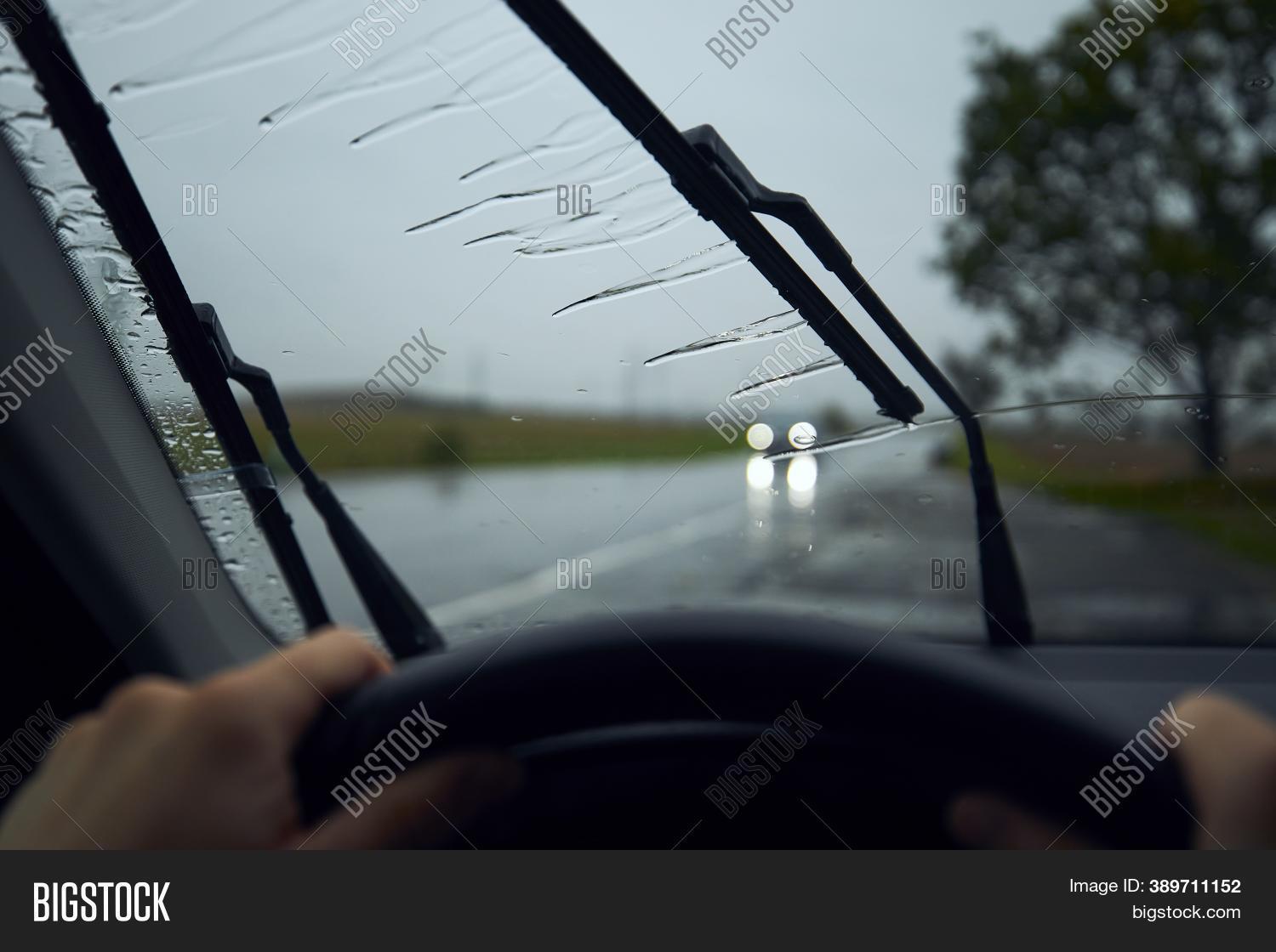 Driving Heavy Rain. Image & Photo (Free Trial) Bigstock