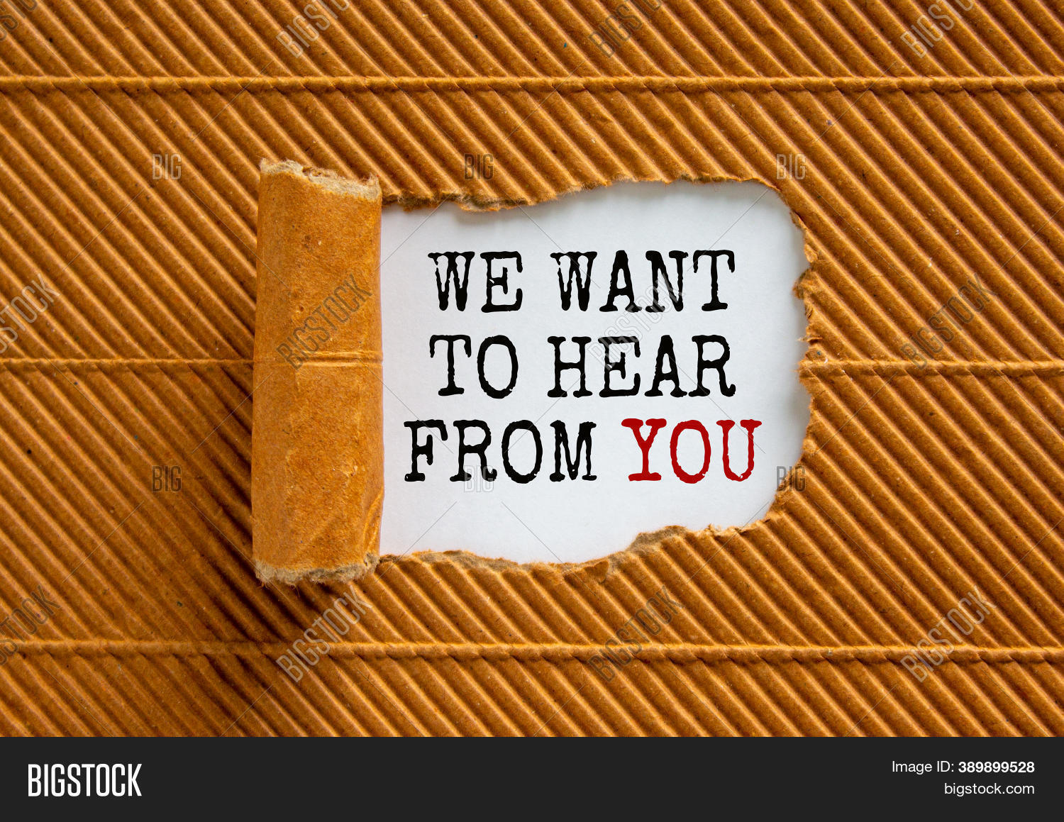 Text We Want Hear You Image & Photo (Free Trial) | Bigstock