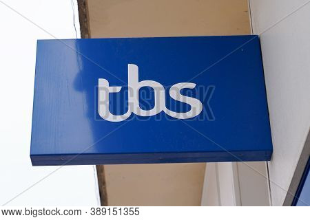 Bordeaux , Aquitaine / France - 10 01 2020 : Tbs Logo And Text Sign Of Clothing Boat And Shoes Brand