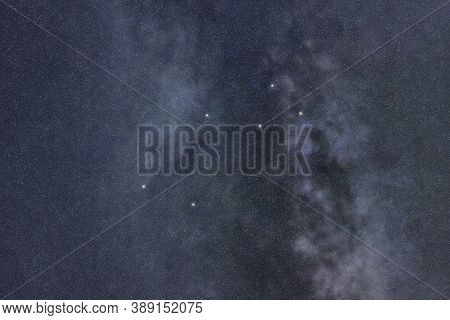 Lyra Star Constellation, Night Sky, Cluster Of Stars, Deep Space, lyre, Harp Constellation