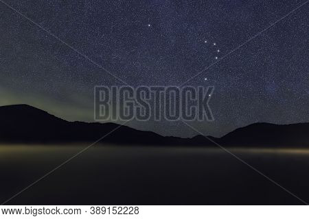 Horologium Star Constellation, Night Sky, Cluster Of Stars, Deep Space, clock Constellation, Pendulu