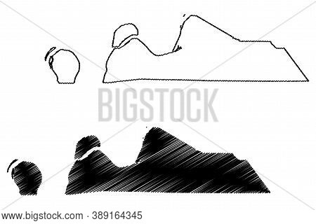 Fulton County, Kentucky (u.s. County, United States Of America, Usa, U.s., Us) Map Vector Illustrati
