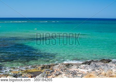 Photo Of Greece Island Chrysi With White Sand  Cedar Trees