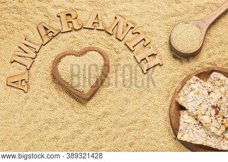 Amaranth Seeds And Bars - Amaranthus. Folic Acid